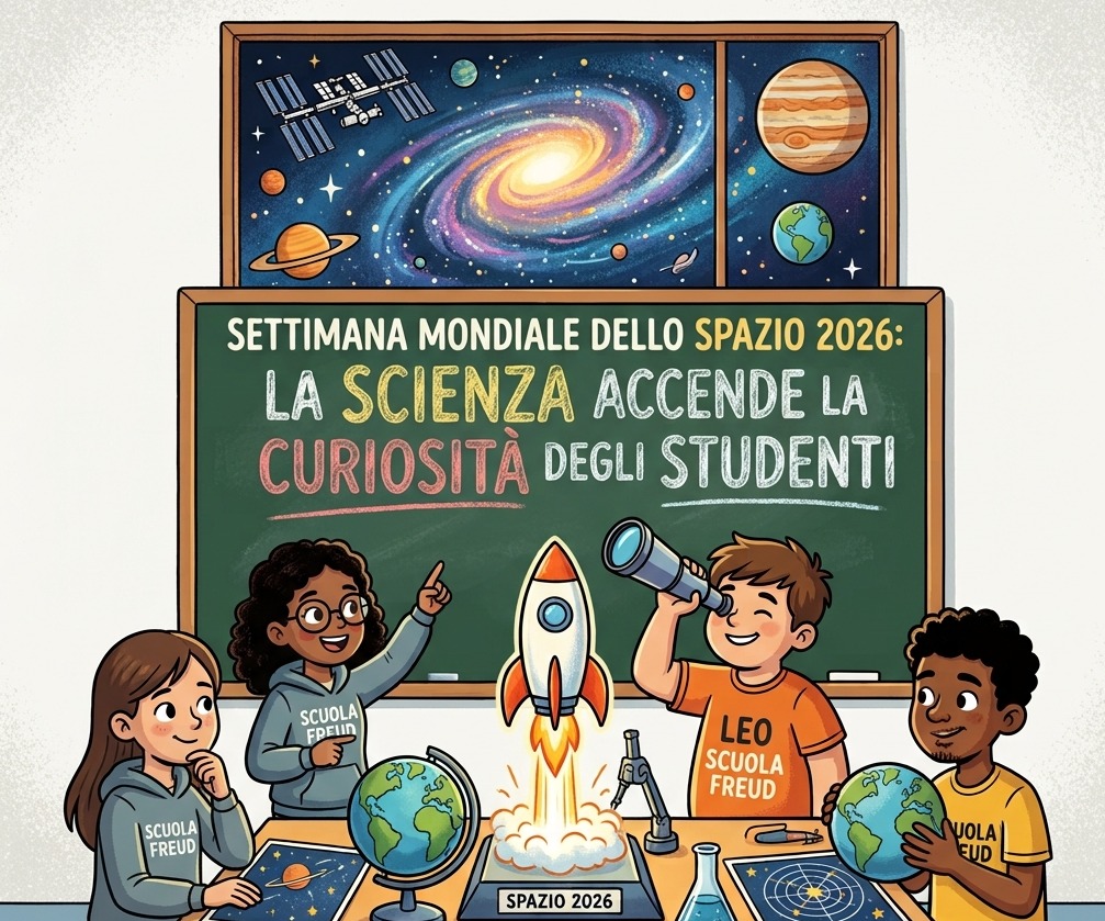 SETTIMANA MONDIALE DELLO SPAZIO 2026: LA SCIENZA ACCENDE LA CURIOSITÀ DEGLI STUDENTI