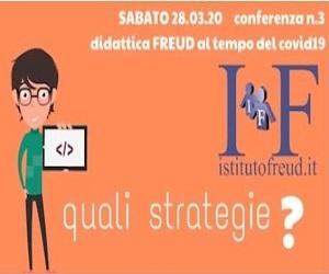 3^ CONFERENZA - "DIDATTICA FREUD AL TEMPO DEL COVID 19"