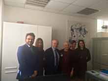 De Sanctis Ex Direttore generale USR Lombardia in visita al Freud - 24/05/2016 -