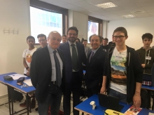 De Sanctis Ex Direttore generale USR Lombardia in visita al Freud - 24/05/2016 -