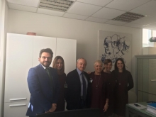 De Sanctis Ex Direttore generale USR Lombardia in visita al Freud - 24/05/2016 -