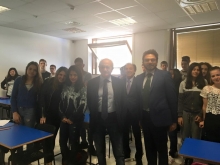 De Sanctis Ex Direttore generale USR Lombardia in visita al Freud - 24/05/2016 -