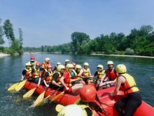 USCITA DIDATTICA: RAFTING NEL PARCO DEL TICINO E VISITA VIGEVANO (Classi 1^)