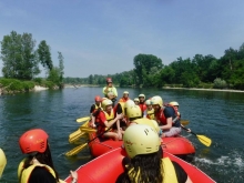 USCITA DIDATTICA: RAFTING NEL PARCO DEL TICINO E VISITA VIGEVANO (Classi 1^)