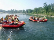 USCITA DIDATTICA: RAFTING NEL PARCO DEL TICINO E VISITA VIGEVANO (Classi 1^)