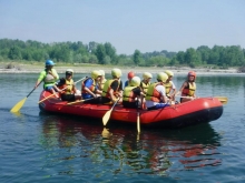 USCITA DIDATTICA: RAFTING NEL PARCO DEL TICINO E VISITA VIGEVANO (Classi 1^)