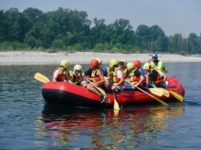 USCITA DIDATTICA: RAFTING NEL PARCO DEL TICINO E VISITA VIGEVANO (Classi 1^)